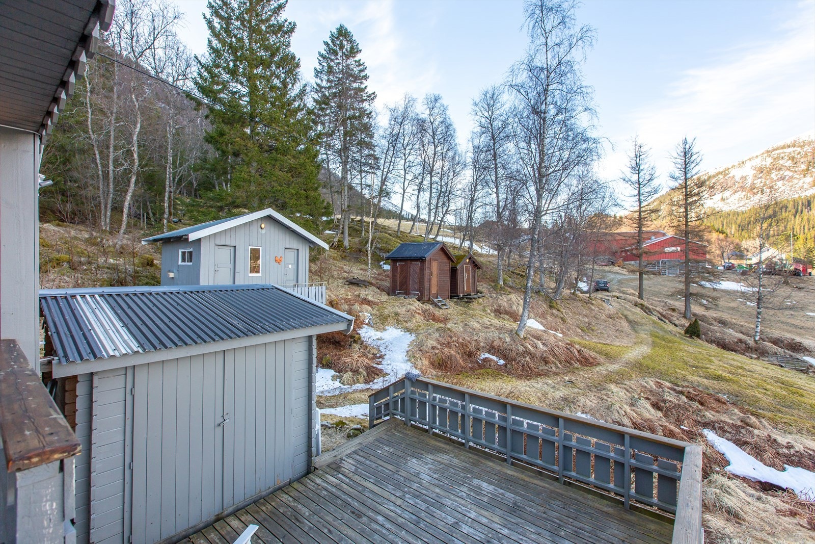 Trapp ned til plattingen Galleribilde