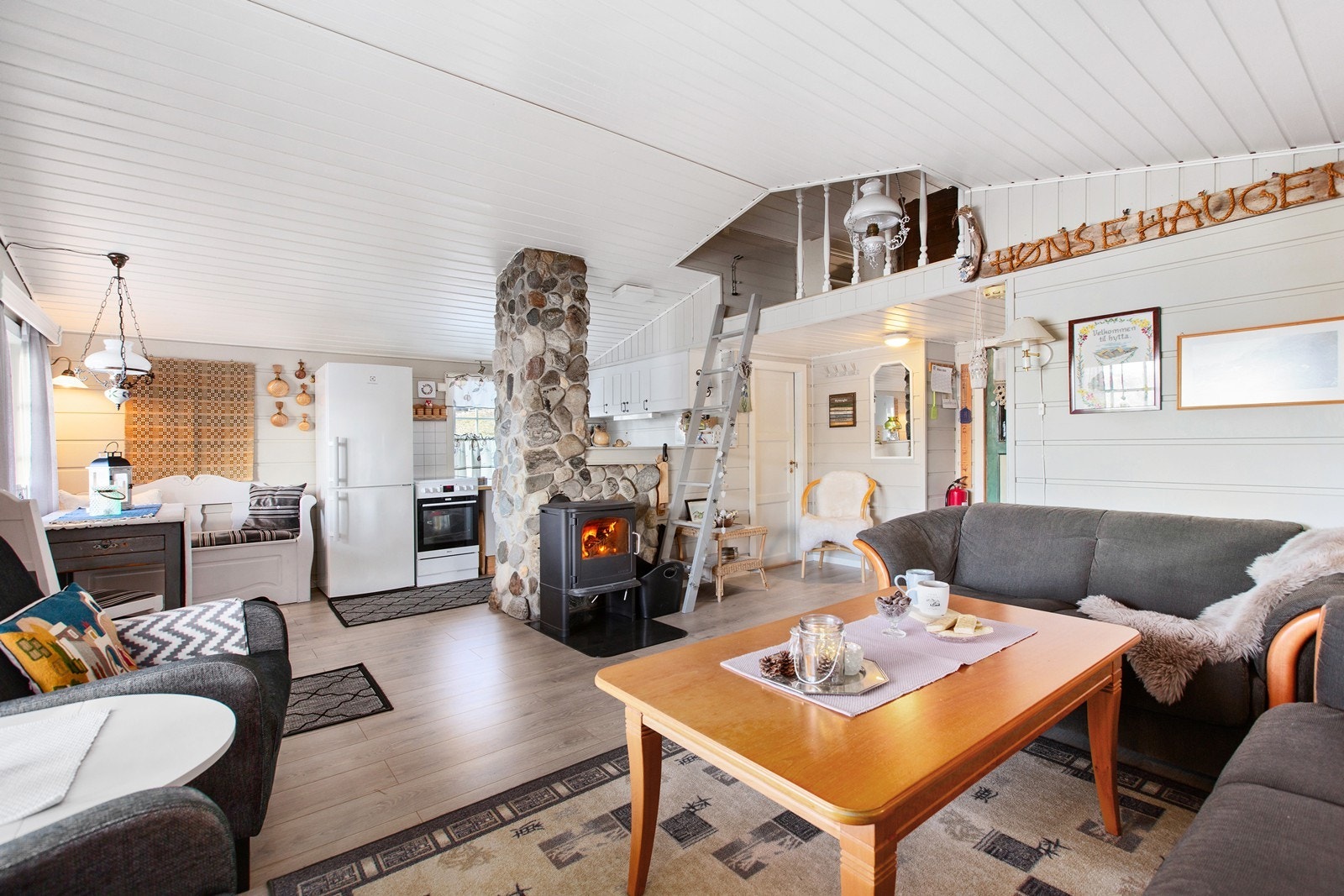 Vedovn er godt å ha på kjølige dager Galleribilde