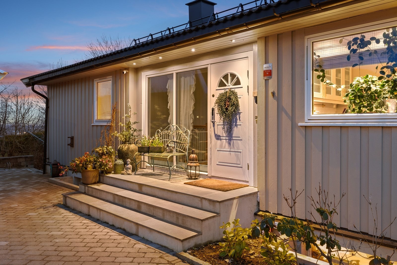 Hyggelig inngangsparti Galleribilde