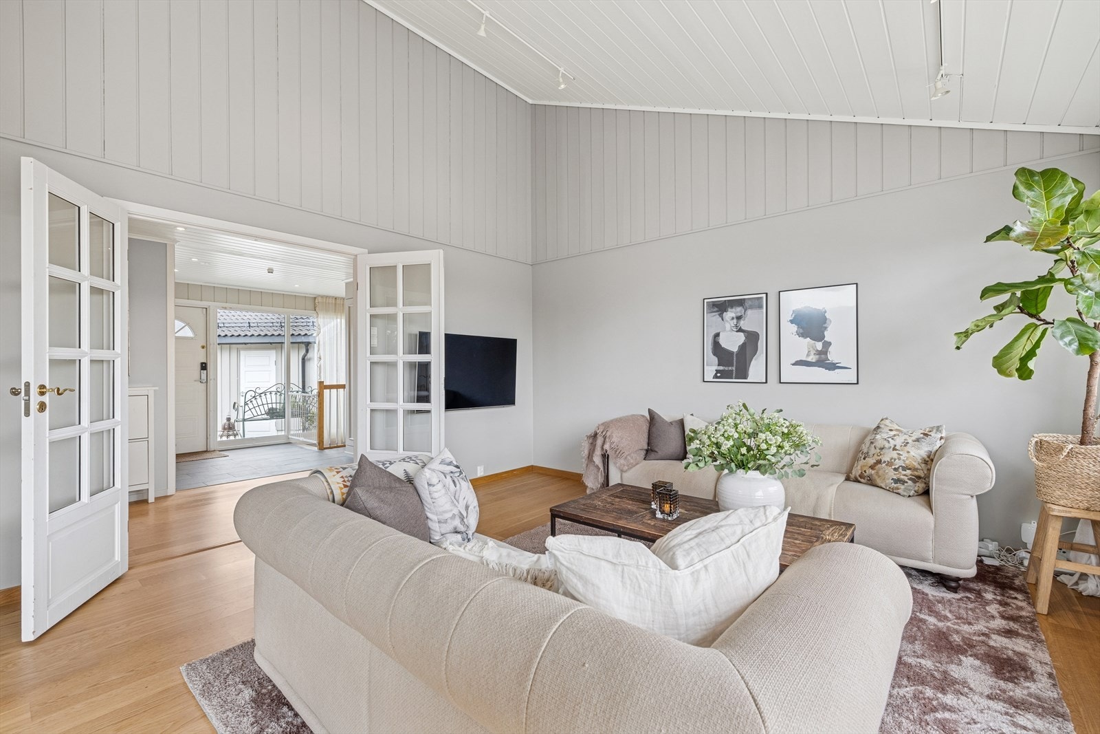 Stue med god takhøyde Galleribilde