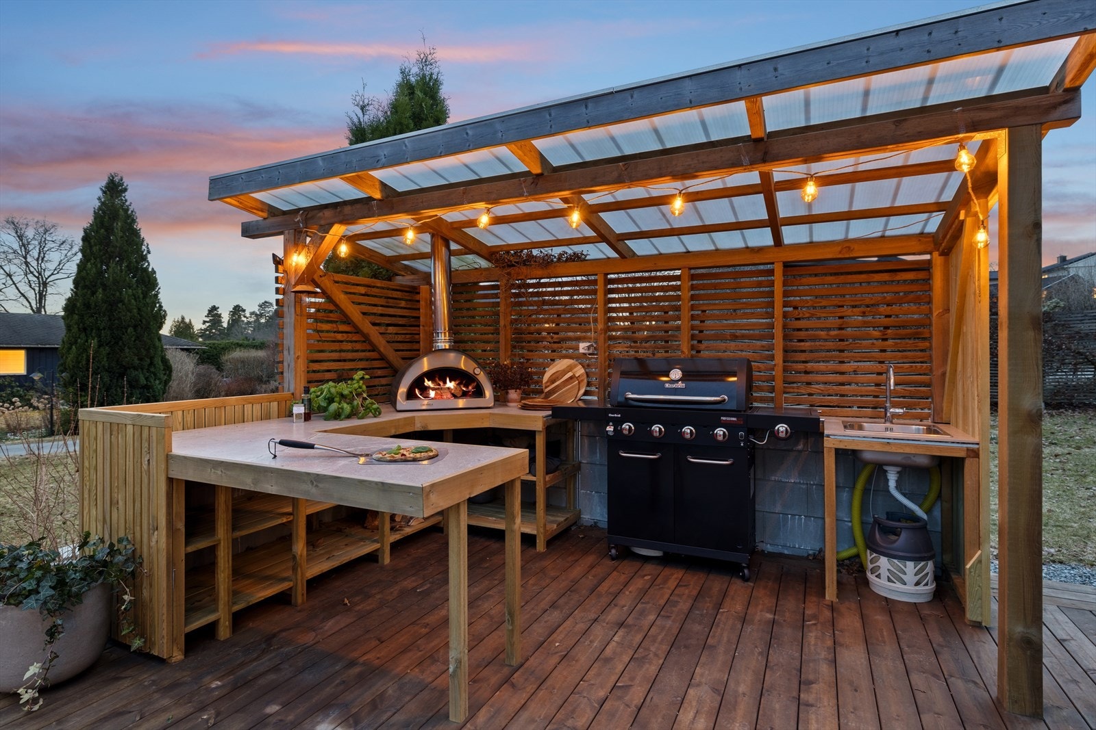 Perfekt utekjøkken Galleribilde