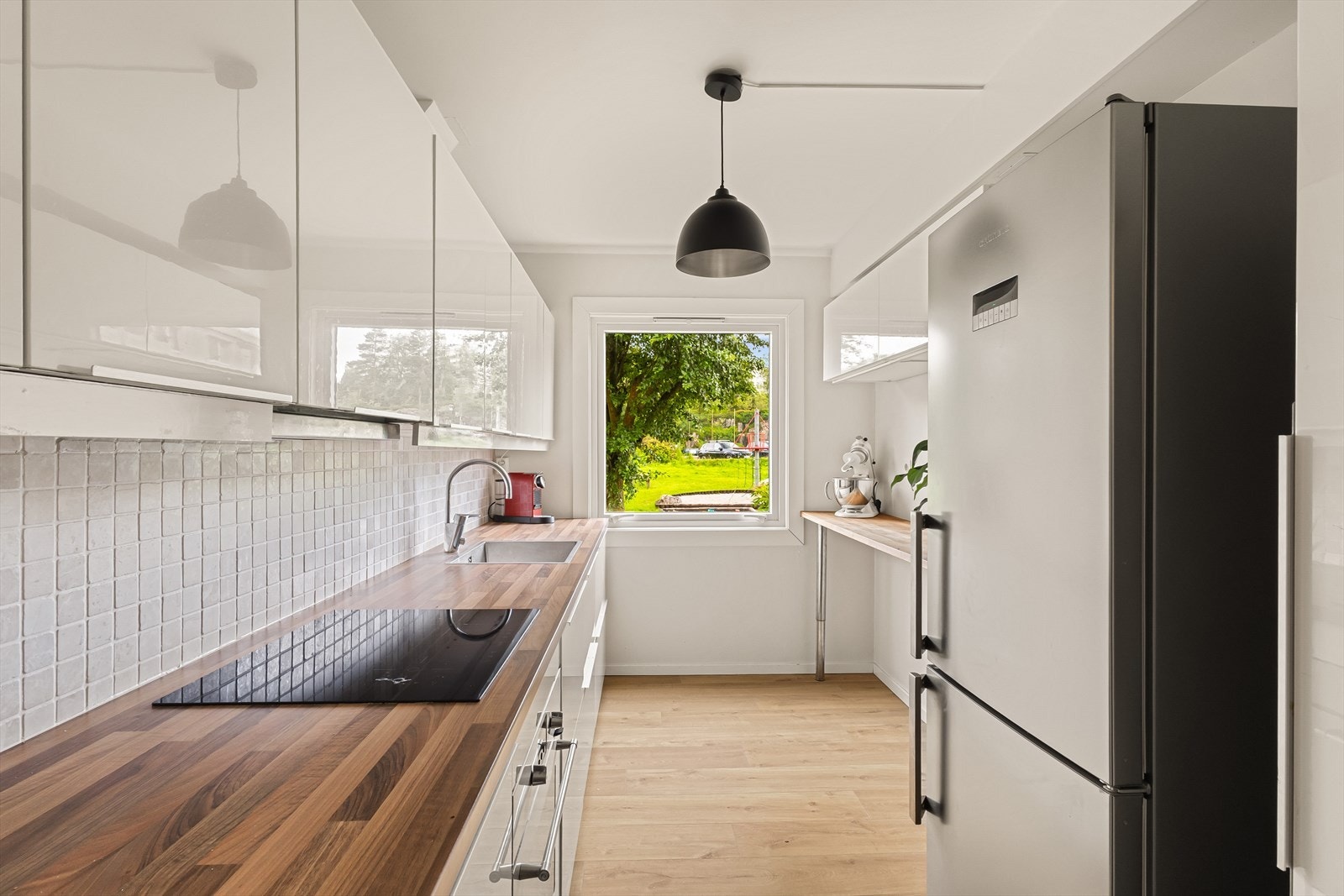 Leiligheten har balansert ventilasjon som sørger for bedre luftkvalitet, innemiljø og energieffektivitet Galleribilde