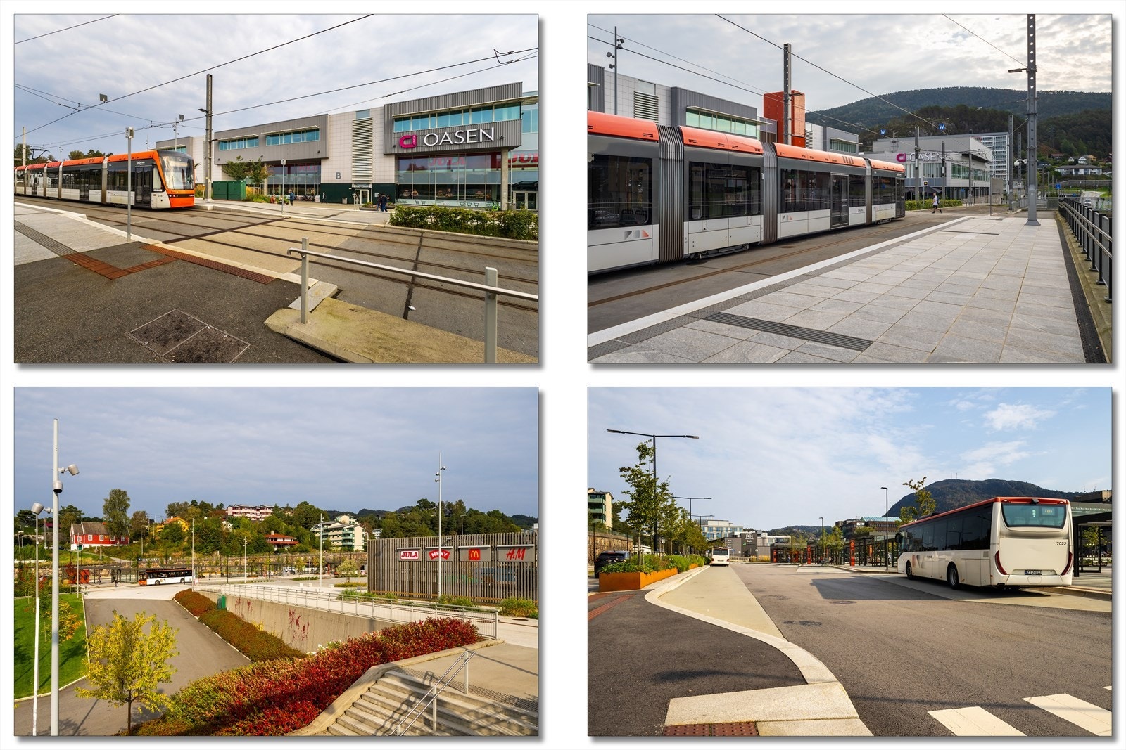 For et bredere utvalg ligger Oasen senter kun en rolig spasertur unna leiligheten. Senteret byr på hele 70 ulike butikker og virksomheter, bl.a. dagligvareforretninger, klesbutikker, apotek, frisør, vinmonopol, restauranter, caféer og bibliotek. Galleribilde