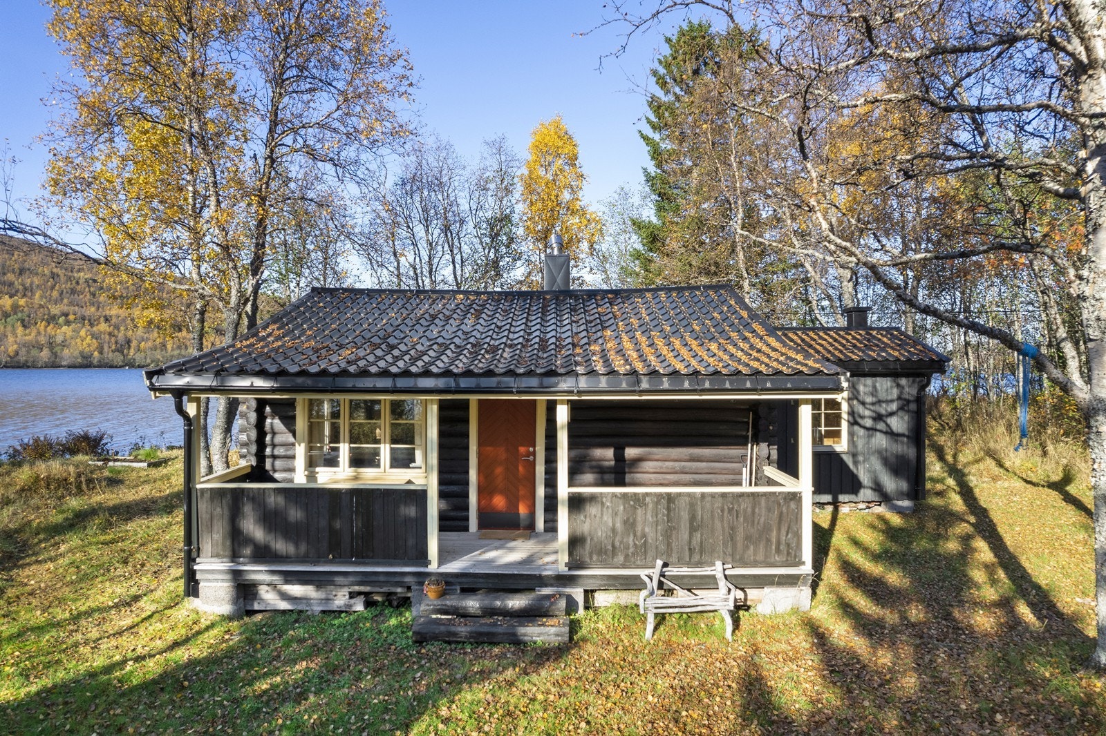 Fasade hovedhytta Galleribilde