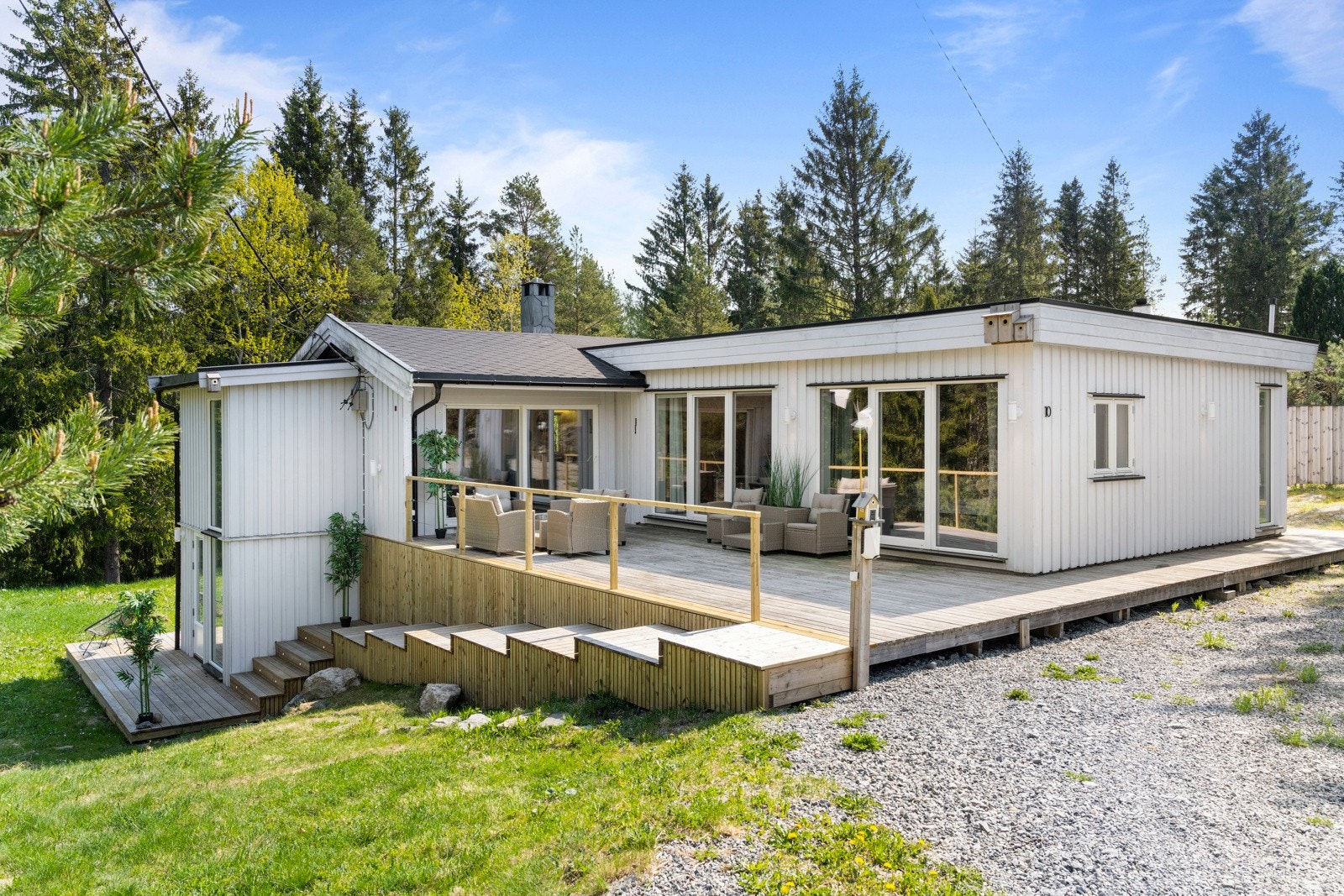 Her kan sommerdagene nytes i fulle drag. Galleribilde