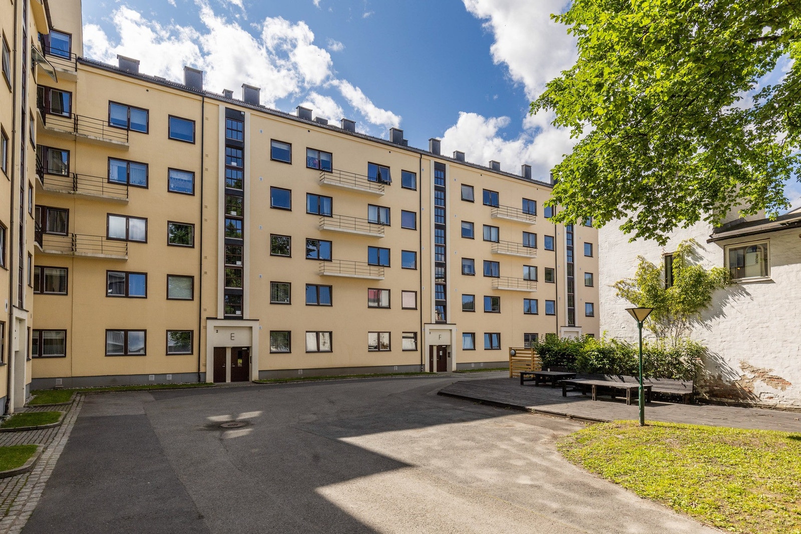 Fellesområde er pent opparbeidet Galleribilde