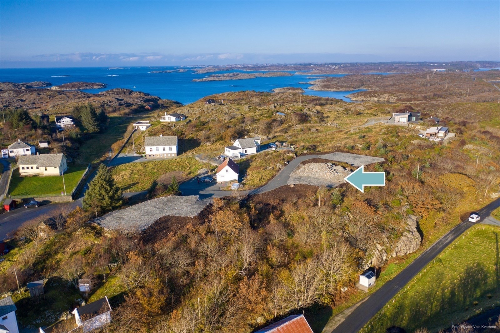 Bilde av boligtomt gnr.131, bnr.90, på 809 kvm med ca. 342 kvm planert areal. Galleribilde