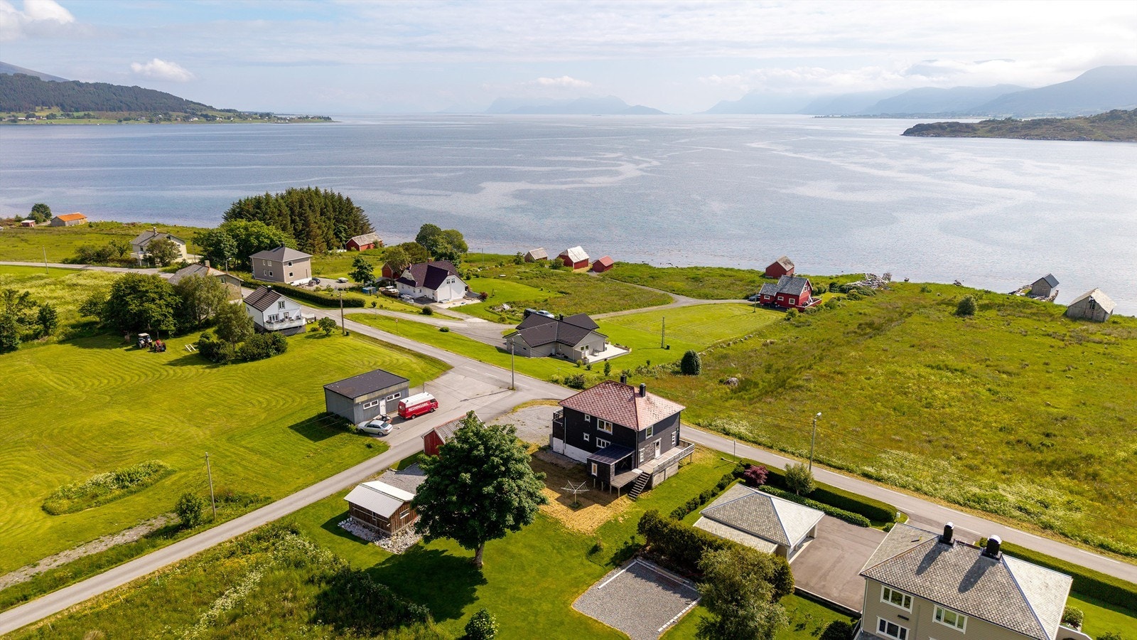 Dronebilde Galleribilde