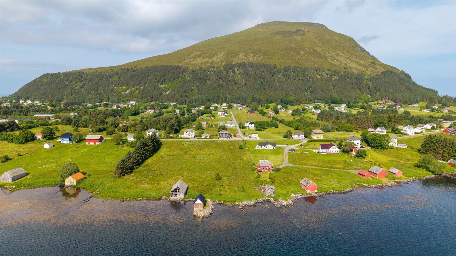 Dronebilde Galleribilde