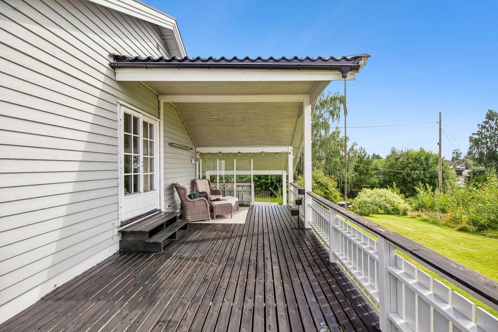 Boligen har en herlig terrasse på hele 39kvm. Galleribilde