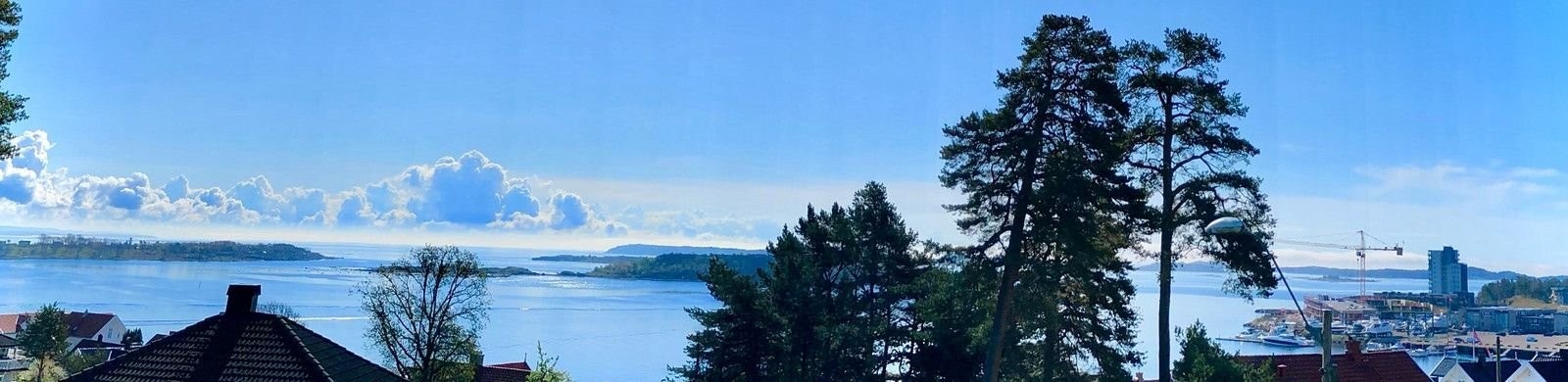 Sjøutsikt fra soverom 1. Galleribilde