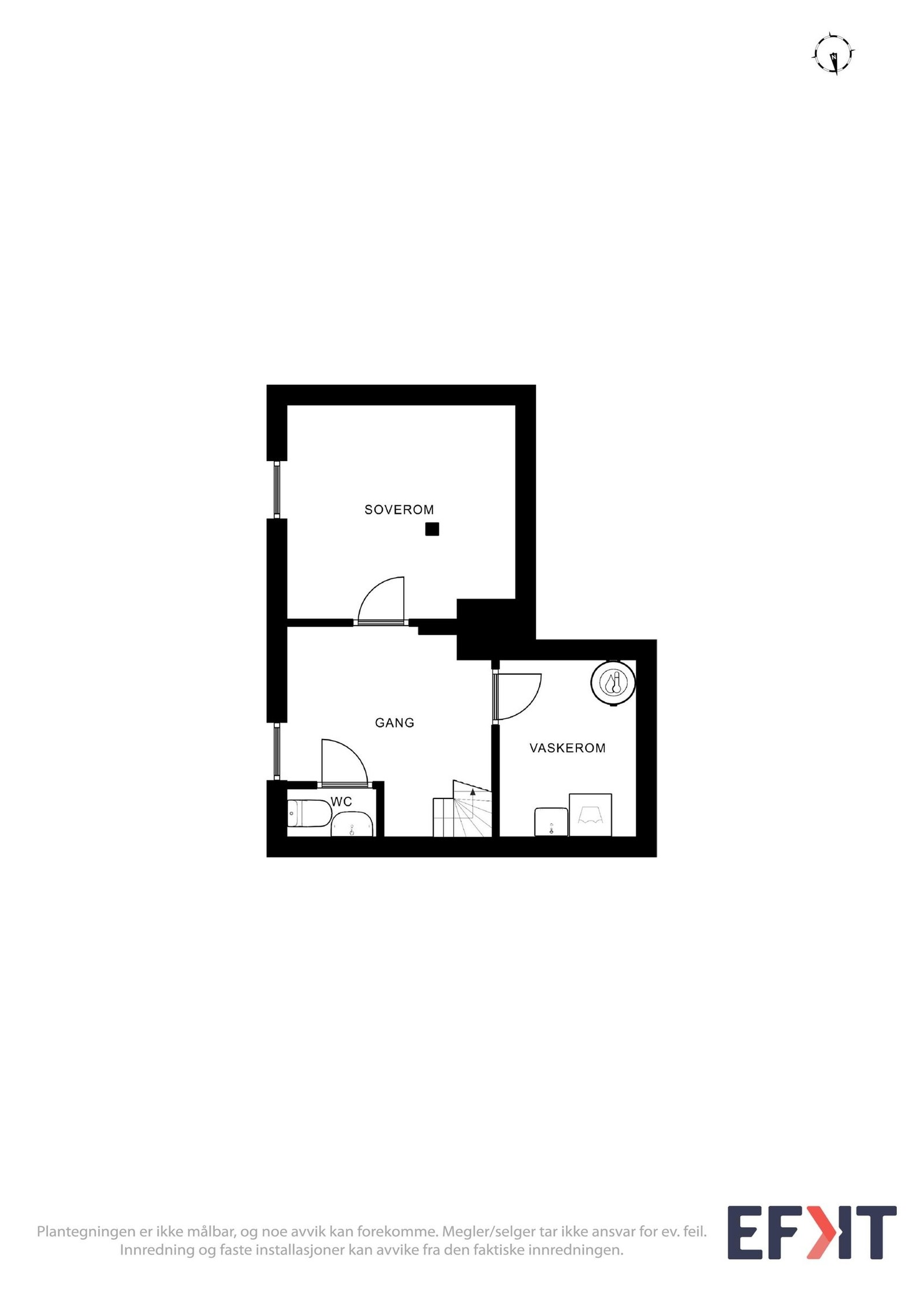 Plantegning kjeller. Galleribilde