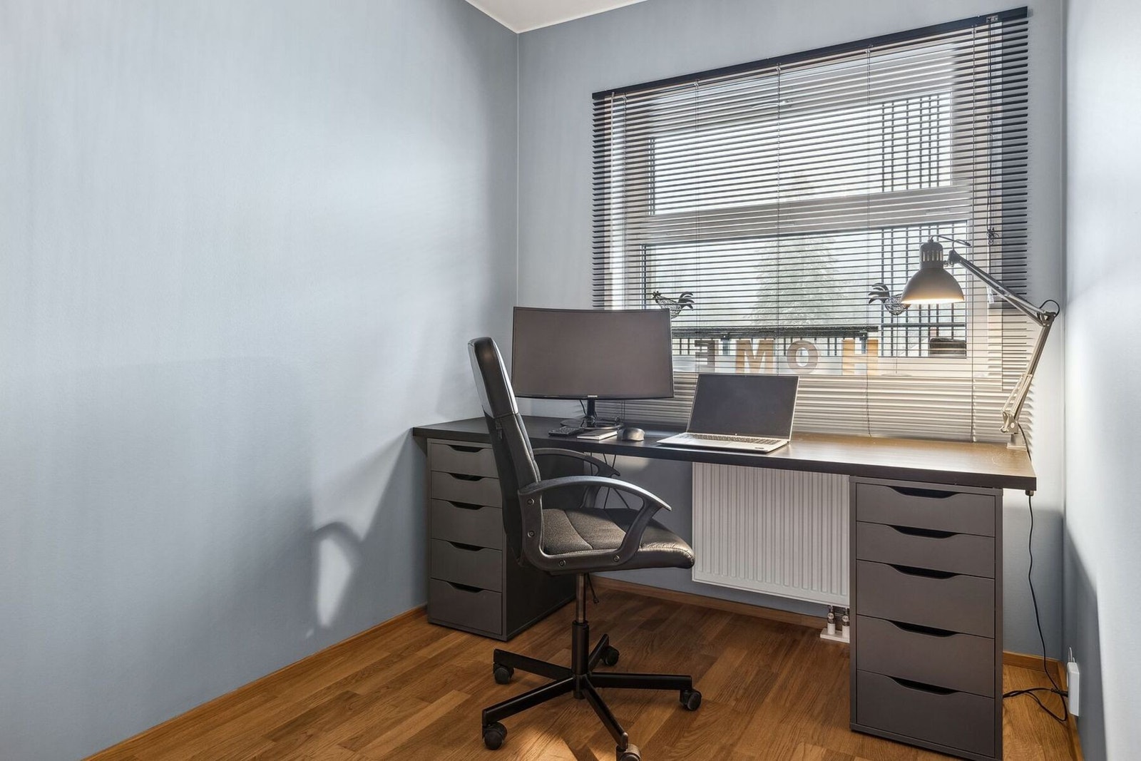 Soverom 3 blir i dag brukt som kontor. Galleribilde