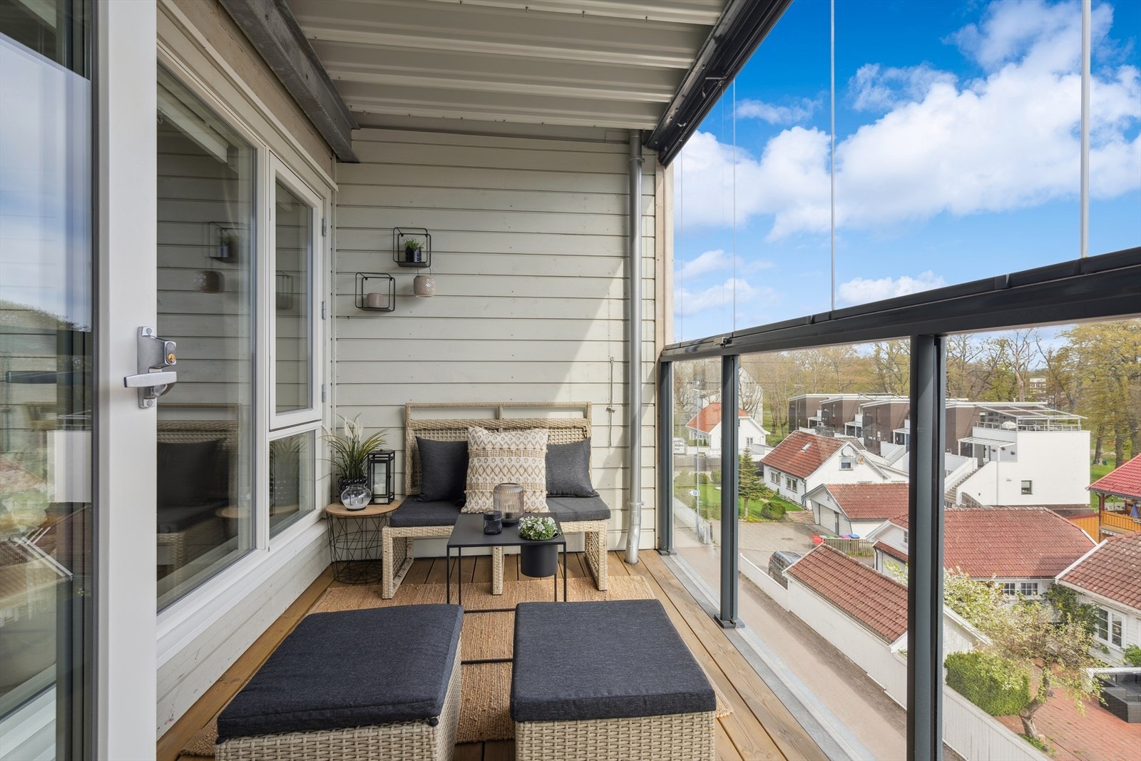 Her har man plass til koselig sittegruppe Galleribilde