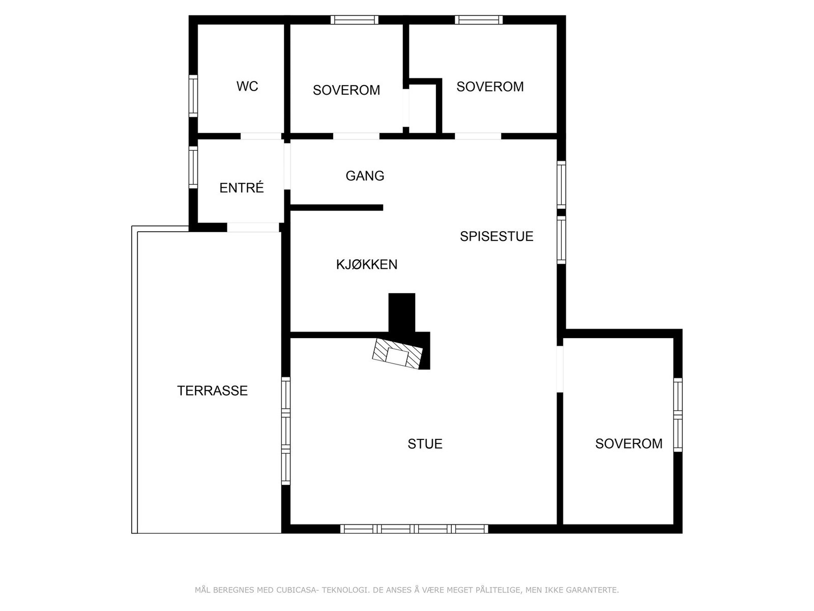 Plantegning Galleribilde