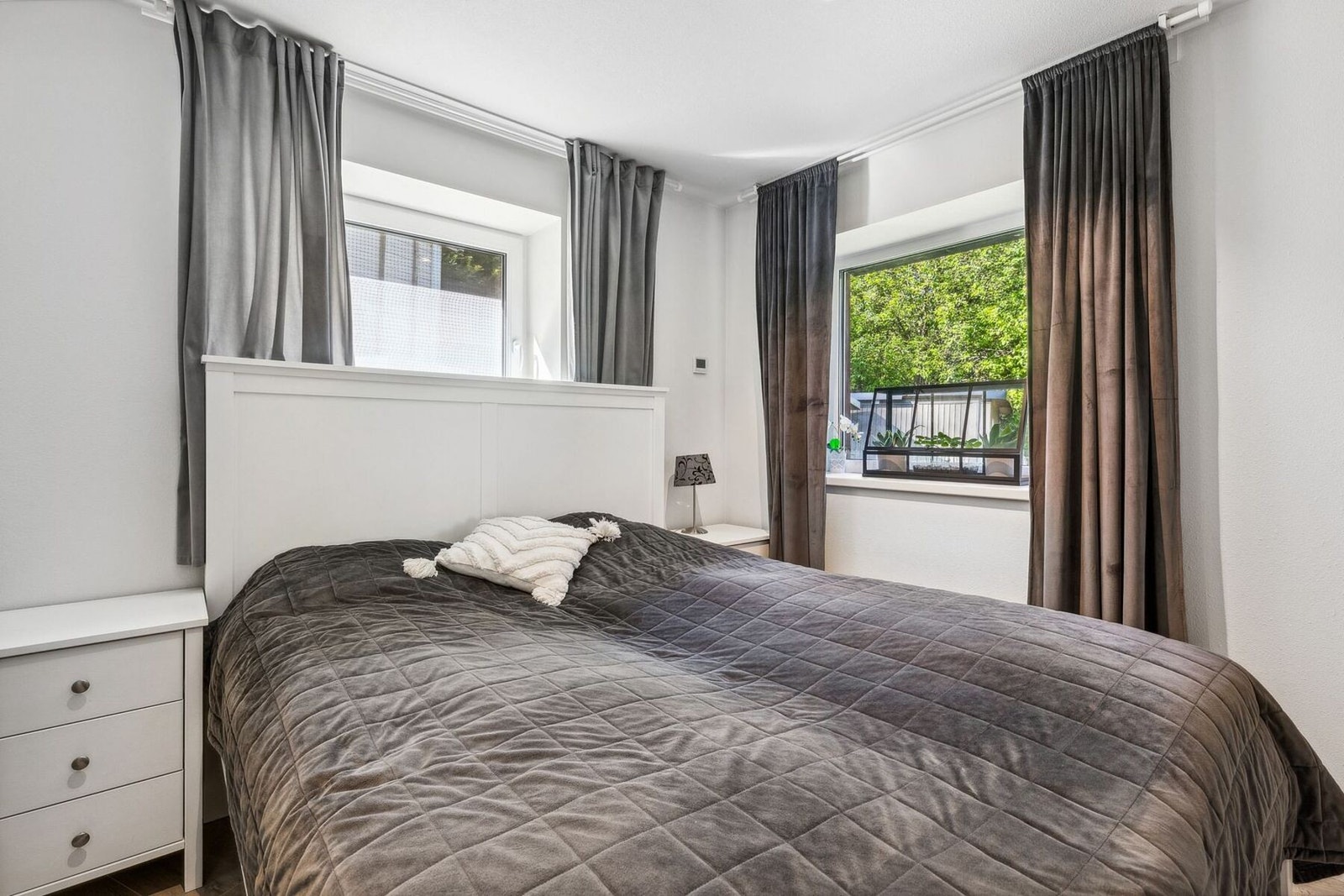 Rom innredet som soverom. Galleribilde