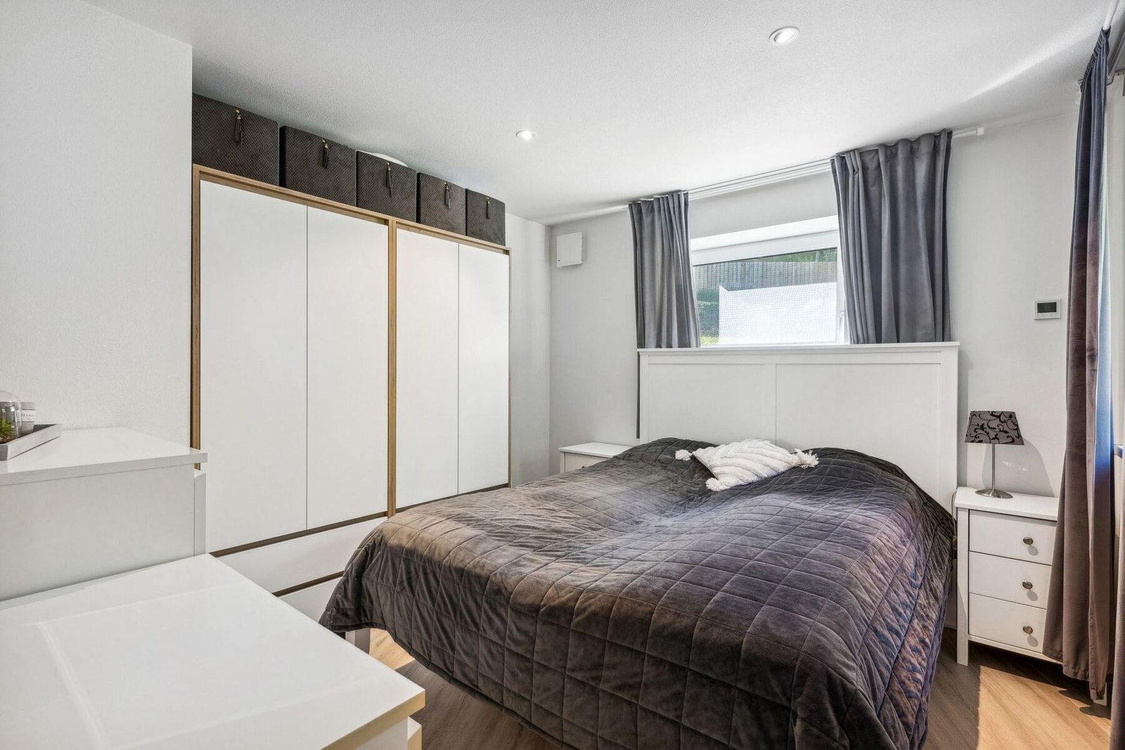 Rom innredet som soverom. Galleribilde