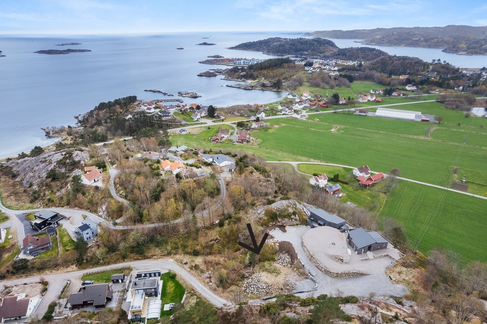 Dronefoto Galleribilde