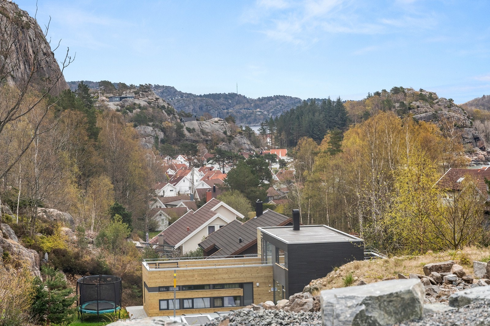 Utsikt fra tomten Galleribilde