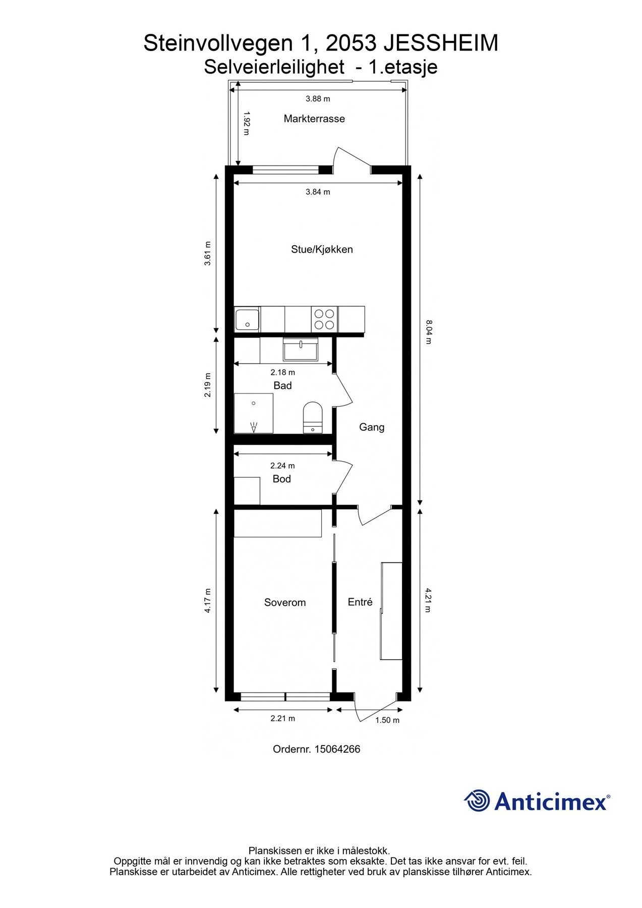Plantegning. Galleribilde
