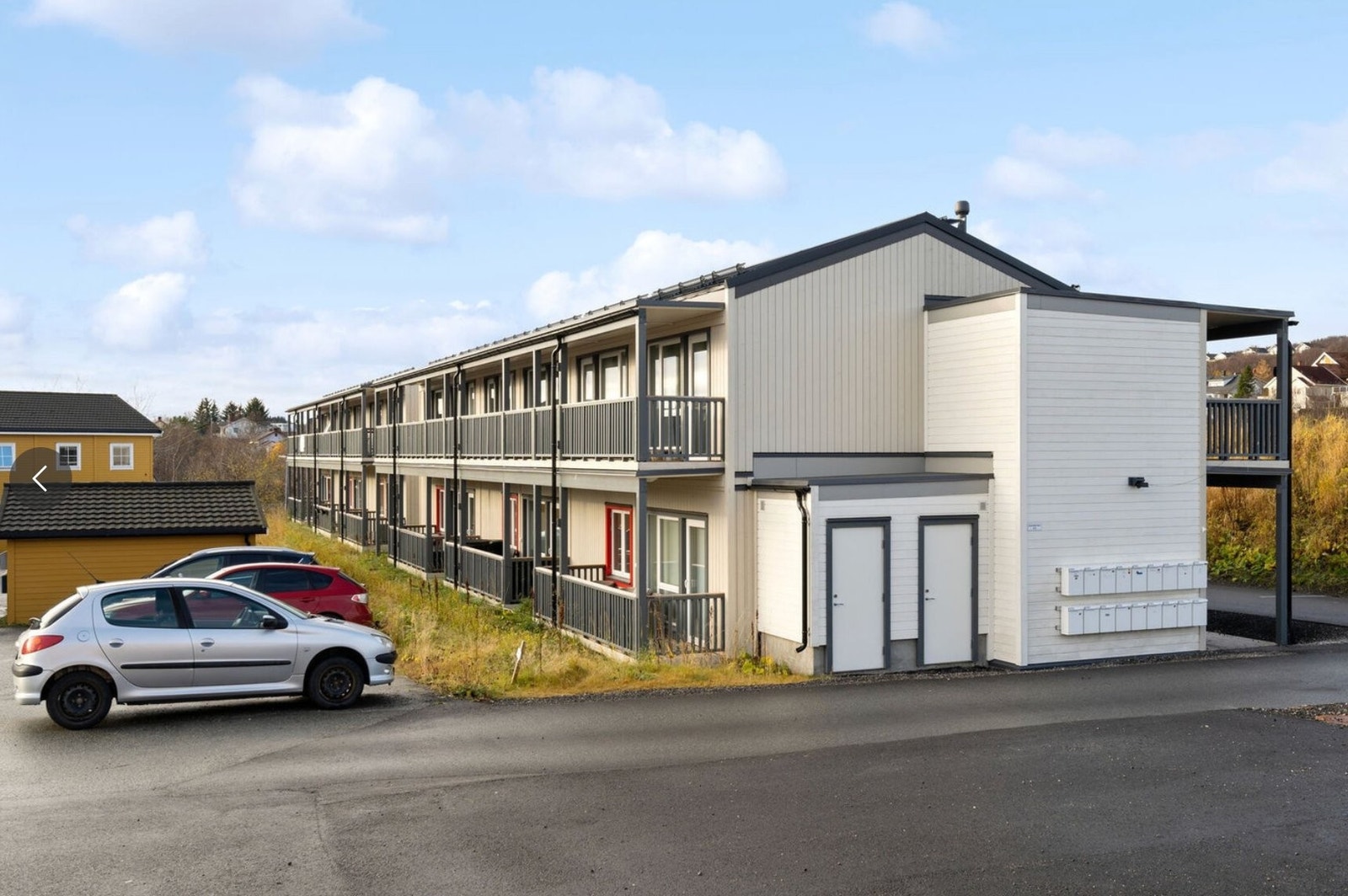 Fremside av bygningen Galleribilde