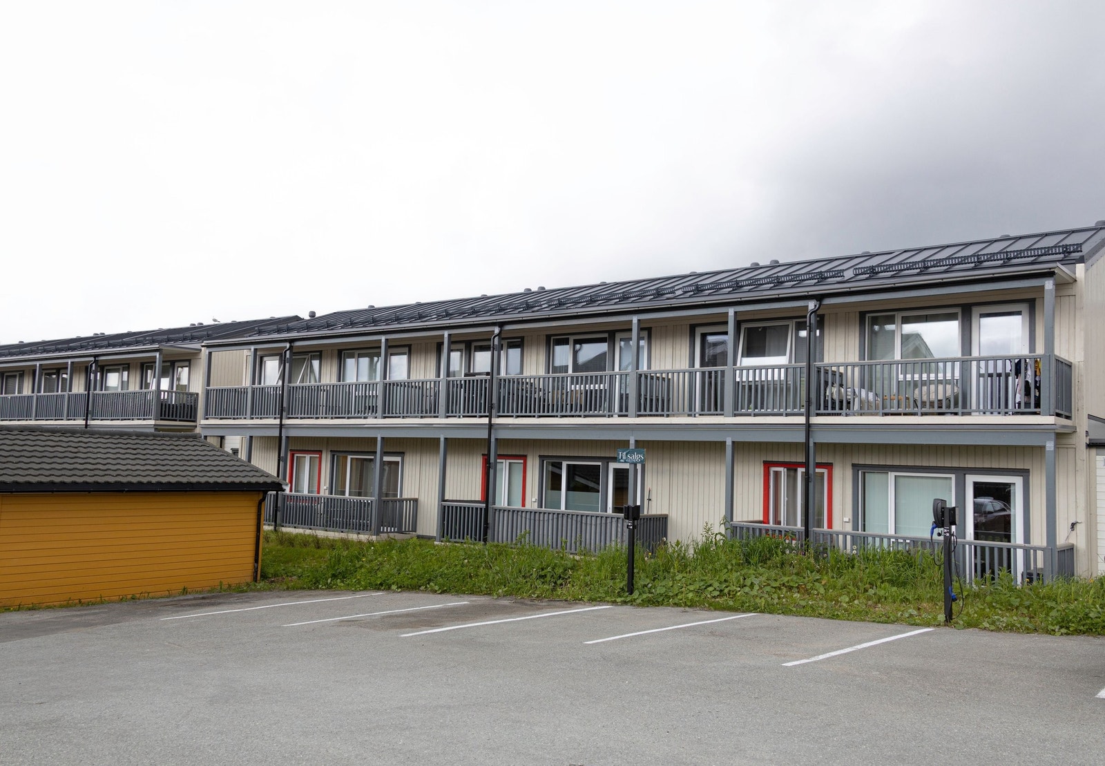 Fremside av bygningen Galleribilde