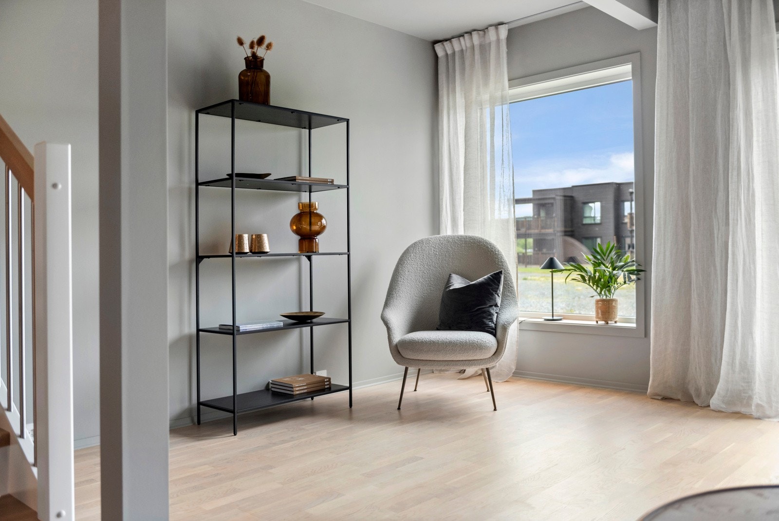 Det er vannbåren gulvvarme i 1. etasje. Galleribilde