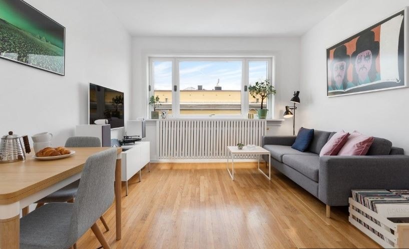 Velkommen til Stensgata 38A - Leiligheten ligger i 6 etasje og fåt godt med lysinnslipp Galleribilde