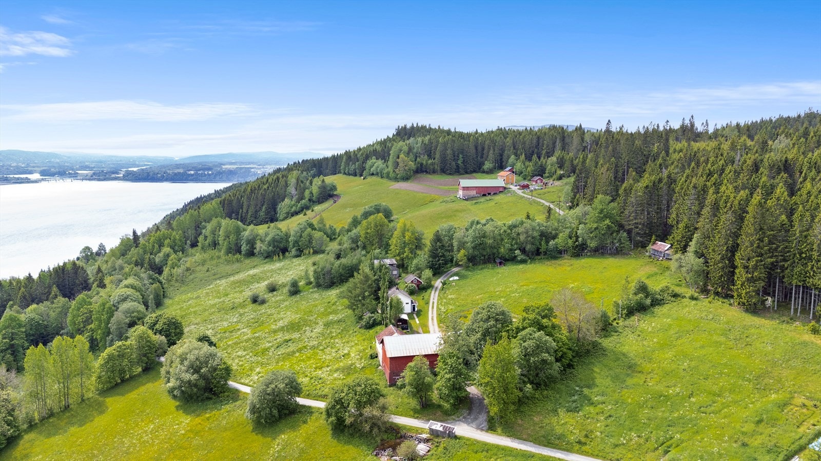 Her får du en flott utsikt over Mjøsa! Galleribilde