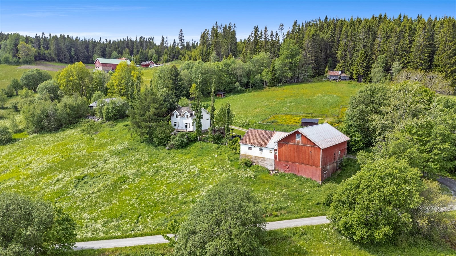 Her kan du skape ditt eget småbruksidyll. Galleribilde