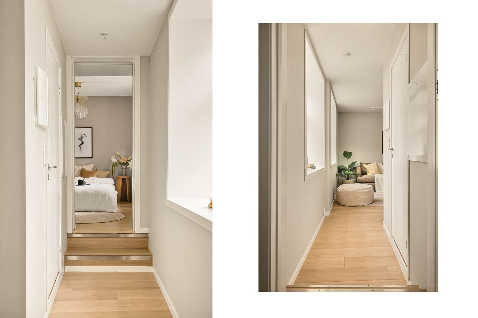 Leiligheten har varmekabler i stue/kjøkken, bad og entré. Galleribilde