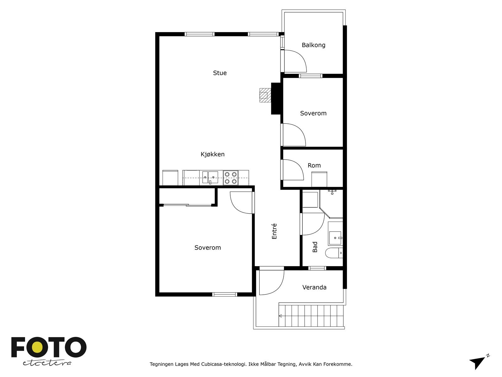Plantegning. Ikke målbar. Galleribilde