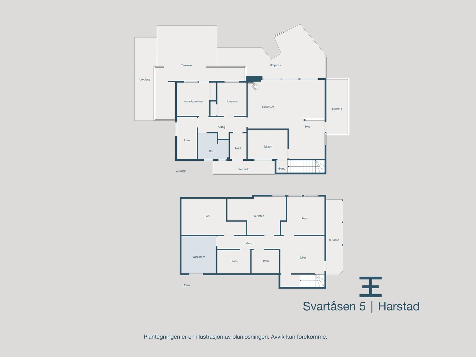 Plantegninger samlet Galleribilde