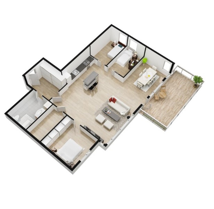 Plantegning Galleribilde