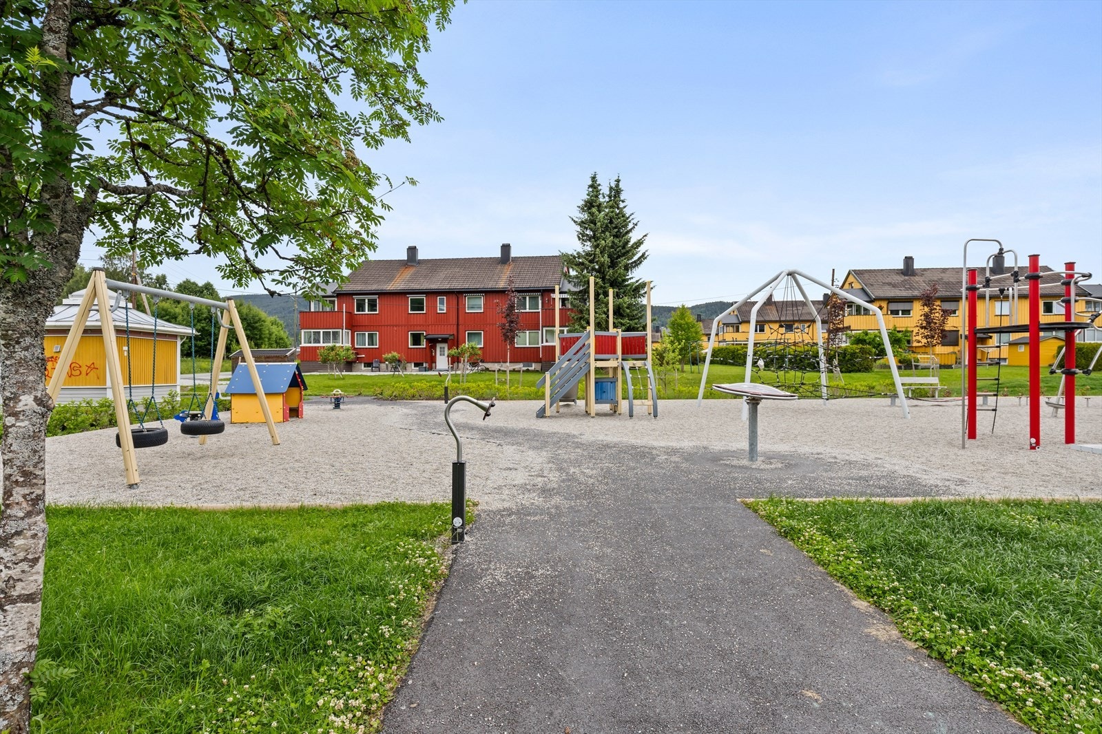 Lekeplass like ved Galleribilde
