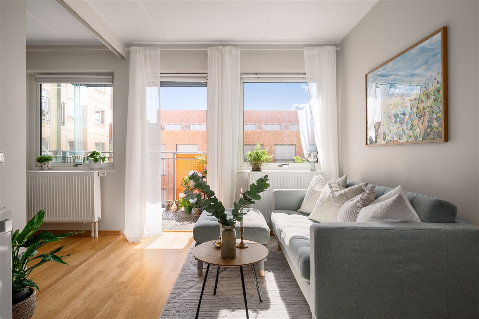 Leiligheten har en gjennomtenkt og arealeffektiv planløsning. Galleribilde