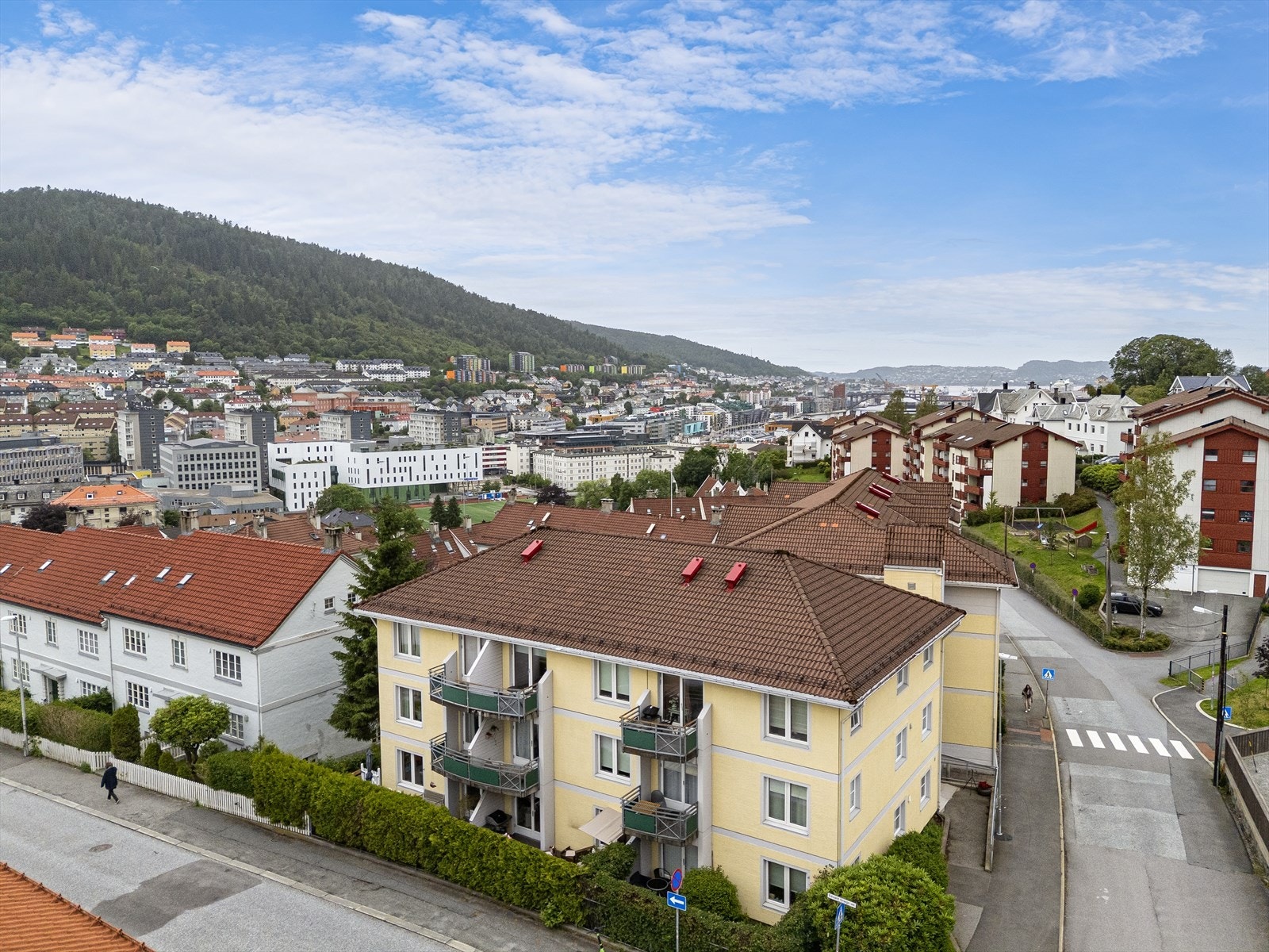 Leiligheten ligger i et svært poppulært og sentralt område. Galleribilde