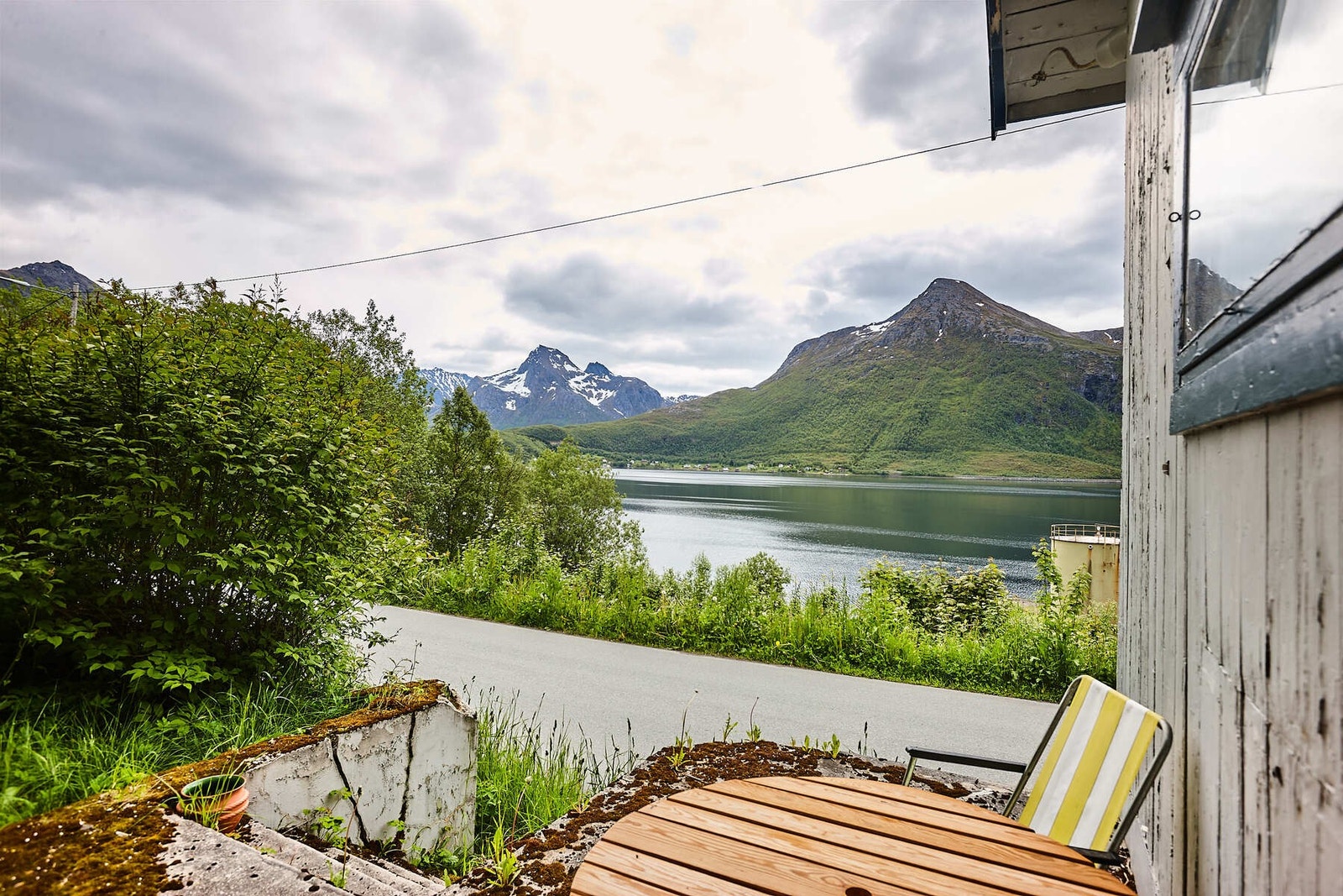 Utsikt fra utsiden av boligen. Galleribilde