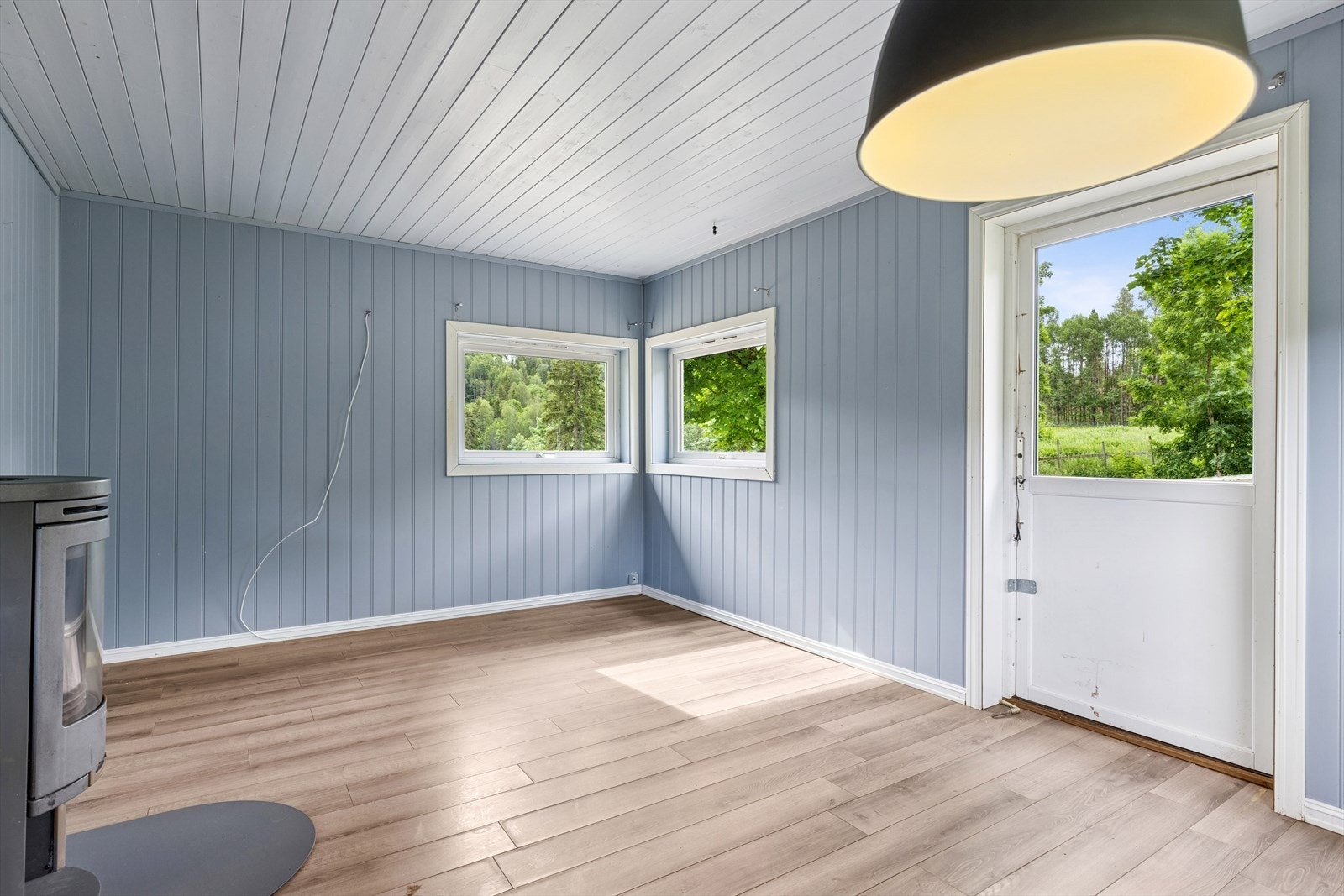 Fra stuen er det utgang til markterrassen Galleribilde