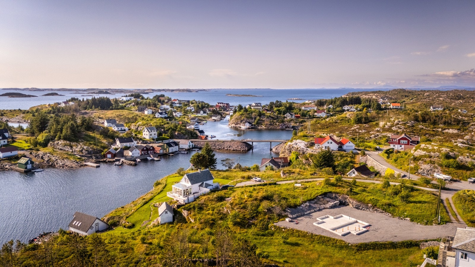 Idyllisk beliggenhet med storhavet som nabo Galleribilde