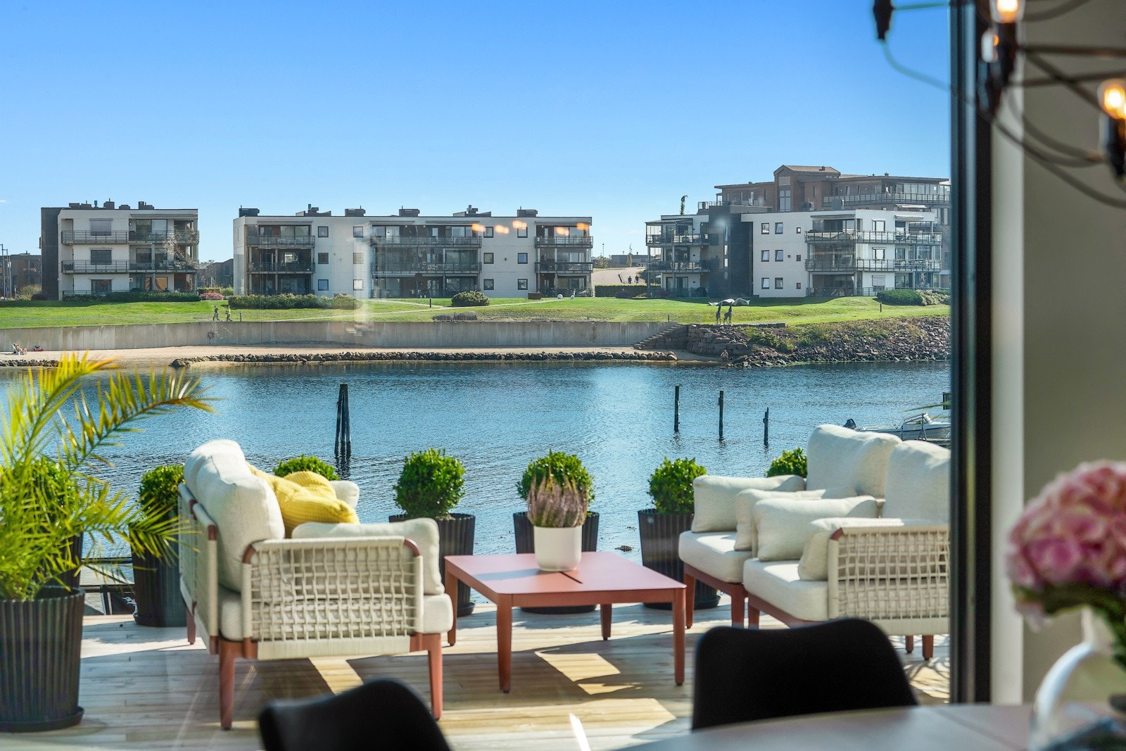 Utsikt fra stuen Galleribilde