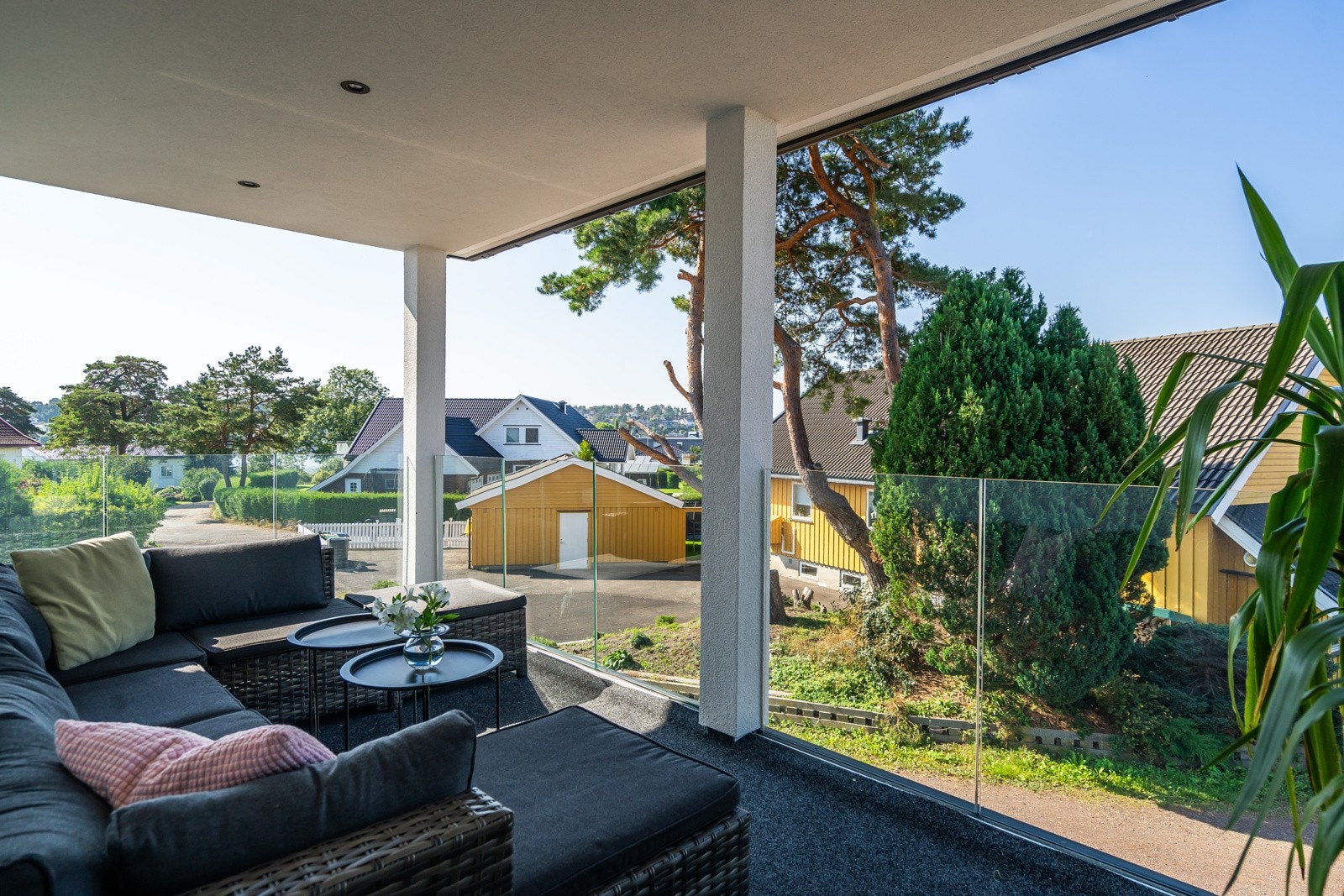 Vestvendt balkong i 2. etg Galleribilde