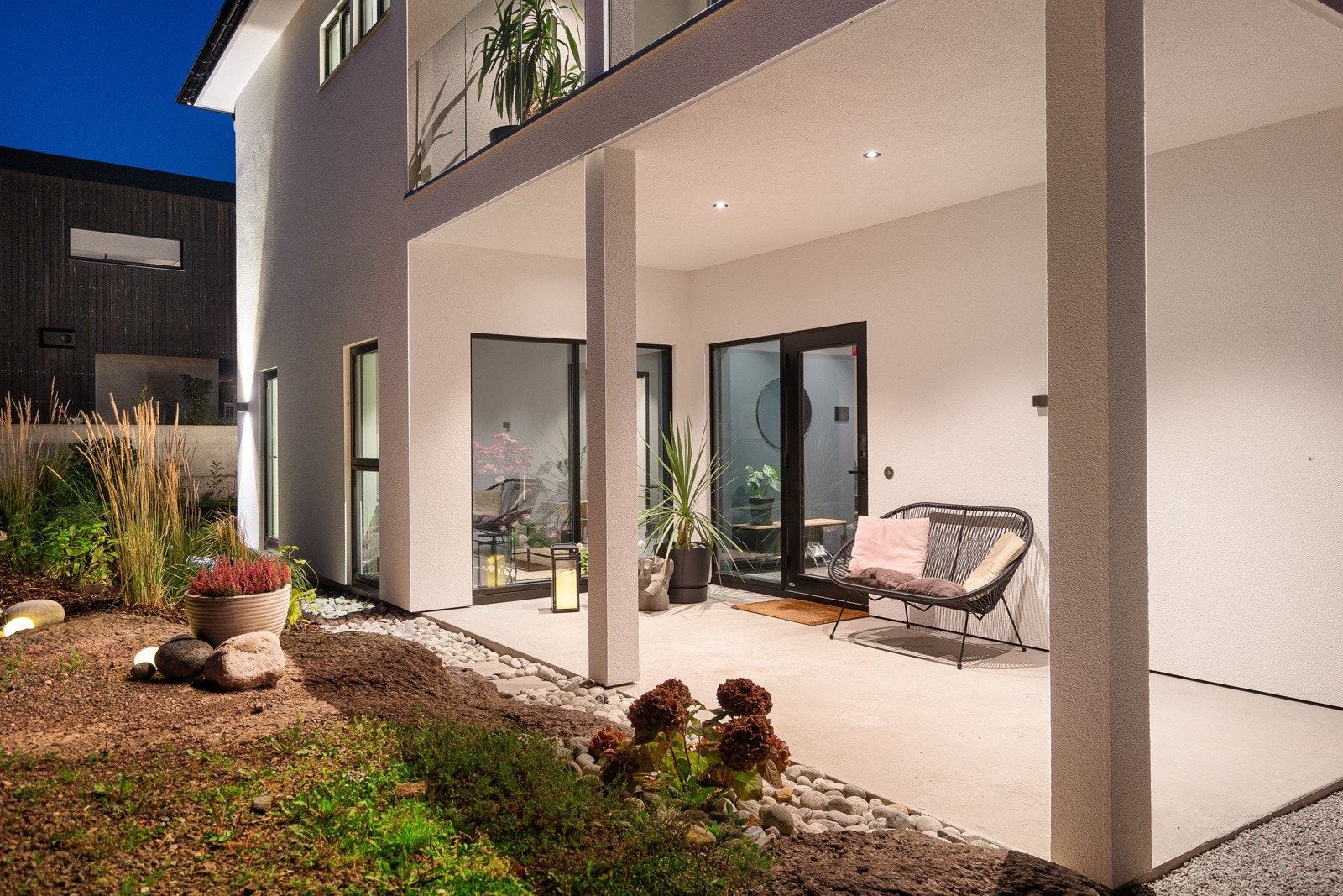 Flott inngangsparti Galleribilde