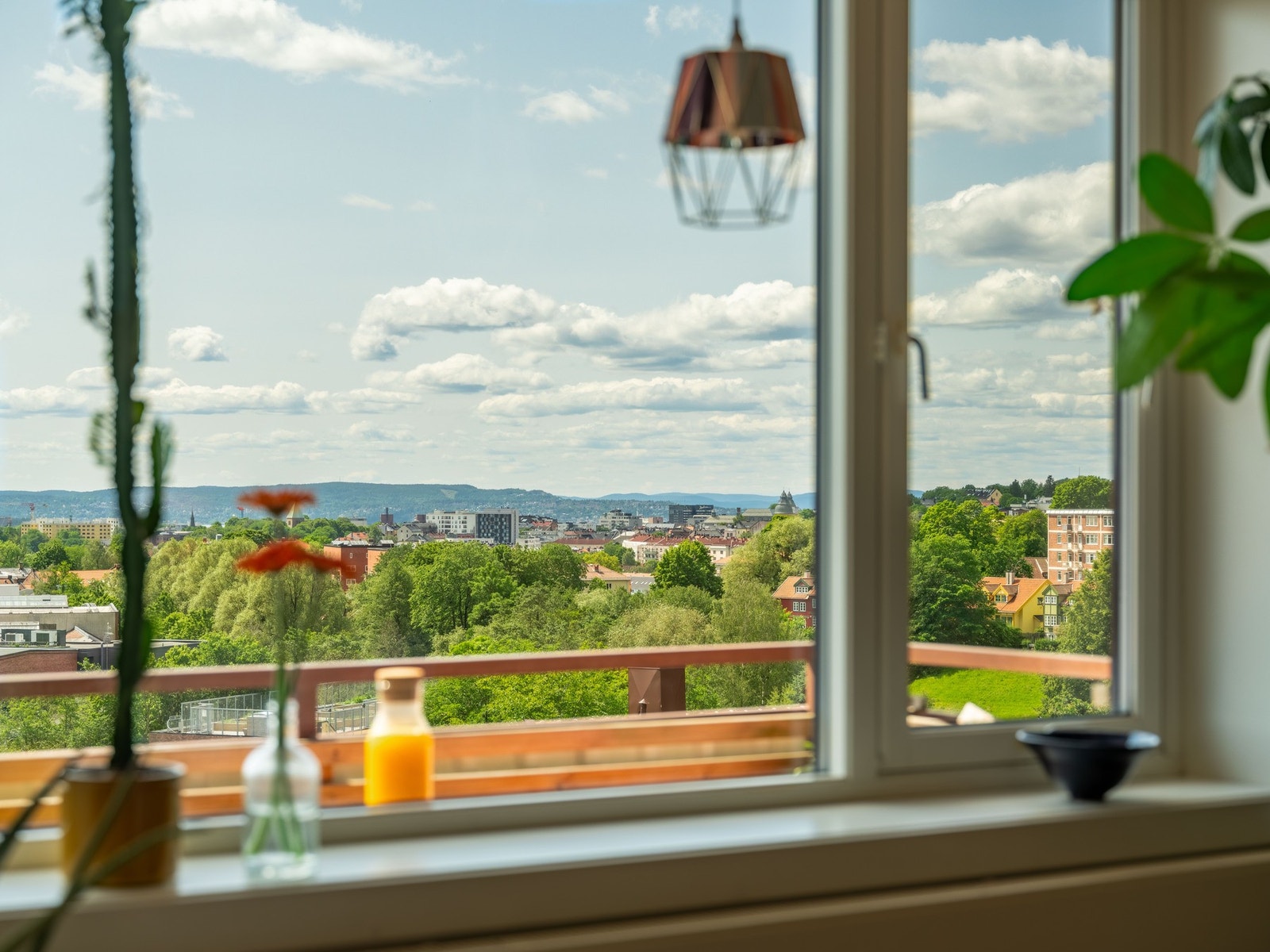 Og bare se på det nydelige og frodige utsynet! Galleribilde