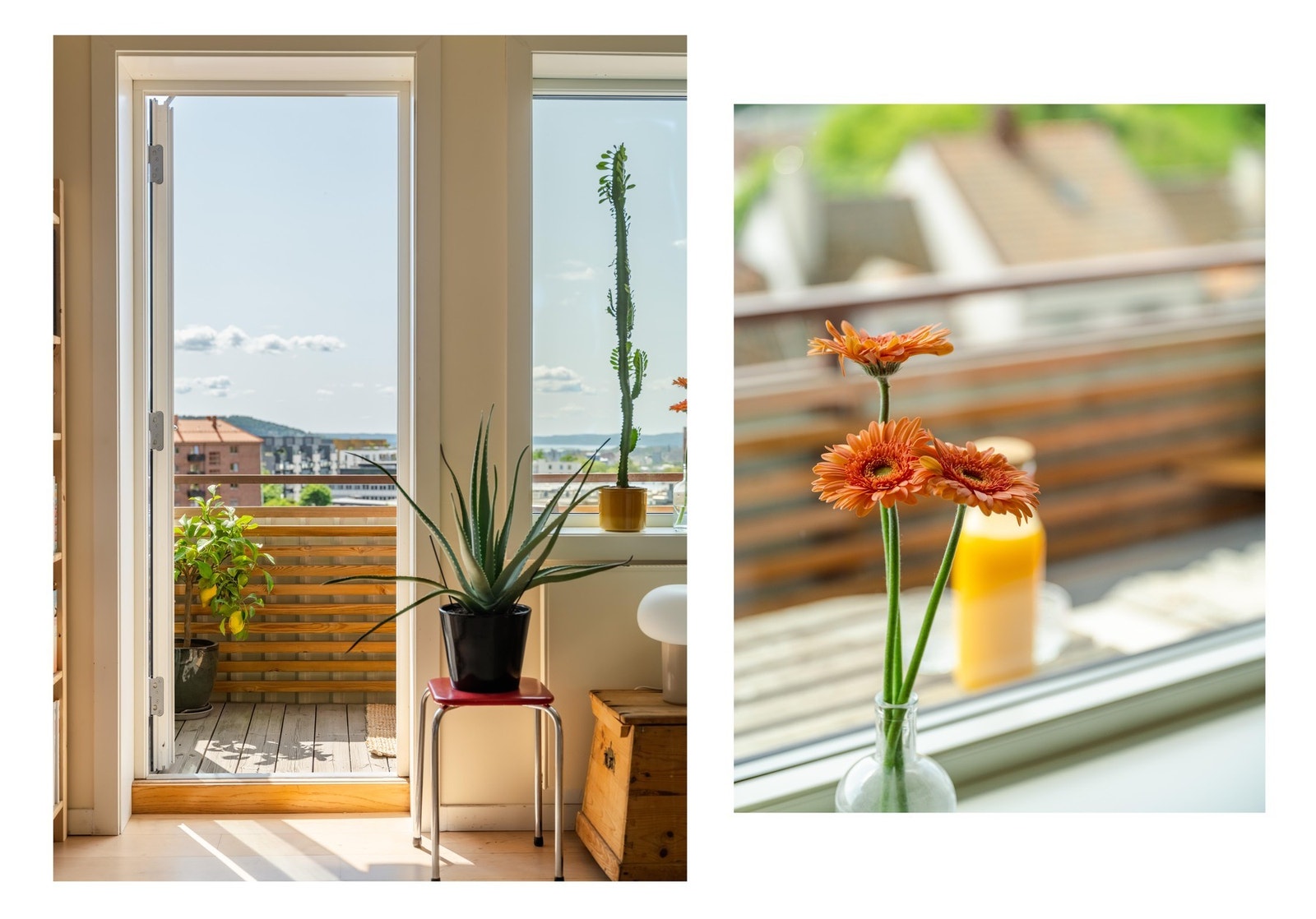 Nå er det endelig tid for balkongen. Galleribilde