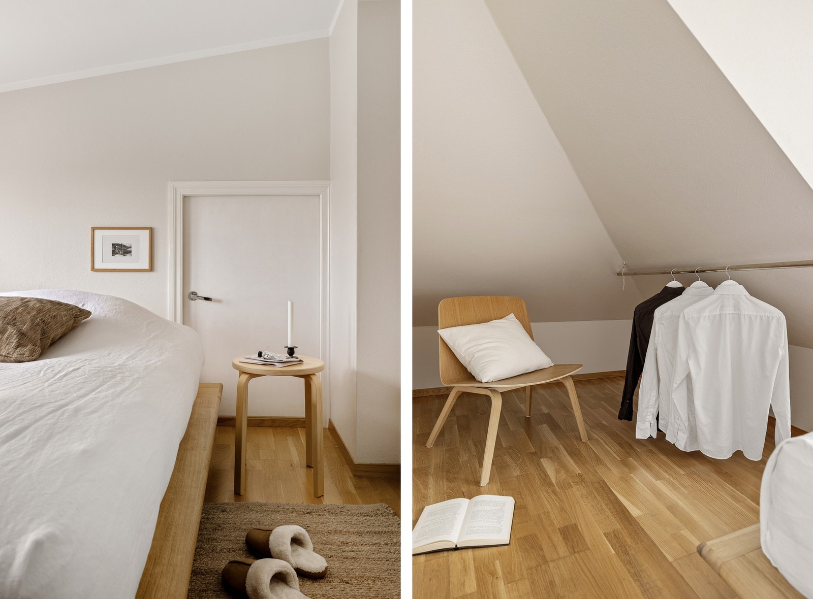 Fra soverommet er det inngang til den innvendige boden som tilbyr rikelig med oppbevaring. Galleribilde