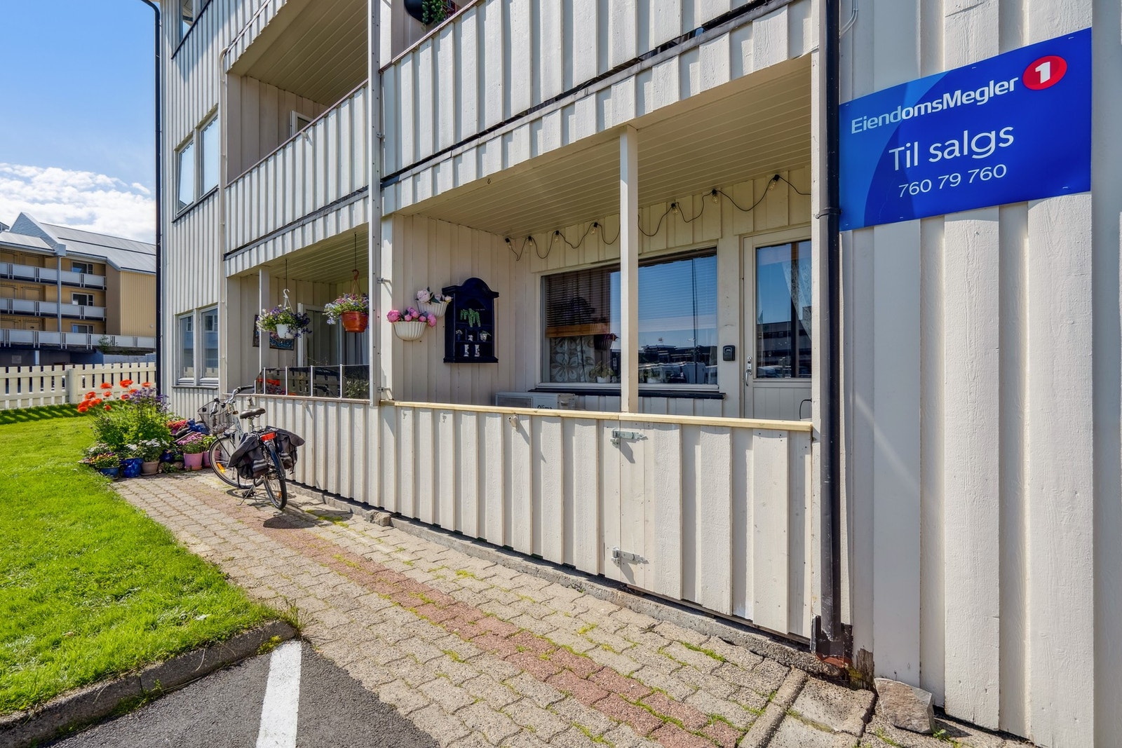 Fasade for leiligheten Galleribilde