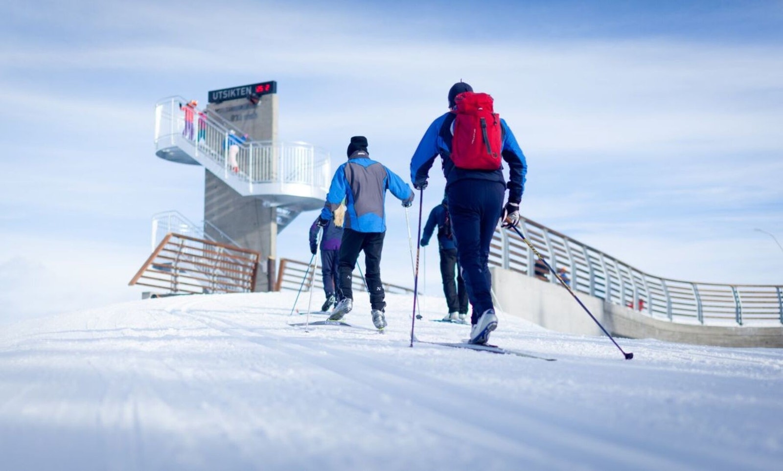 Hafjell byr på flotte langrennsløyper som er knyttet sammen med Nordseter og Sjusjøen Galleribilde