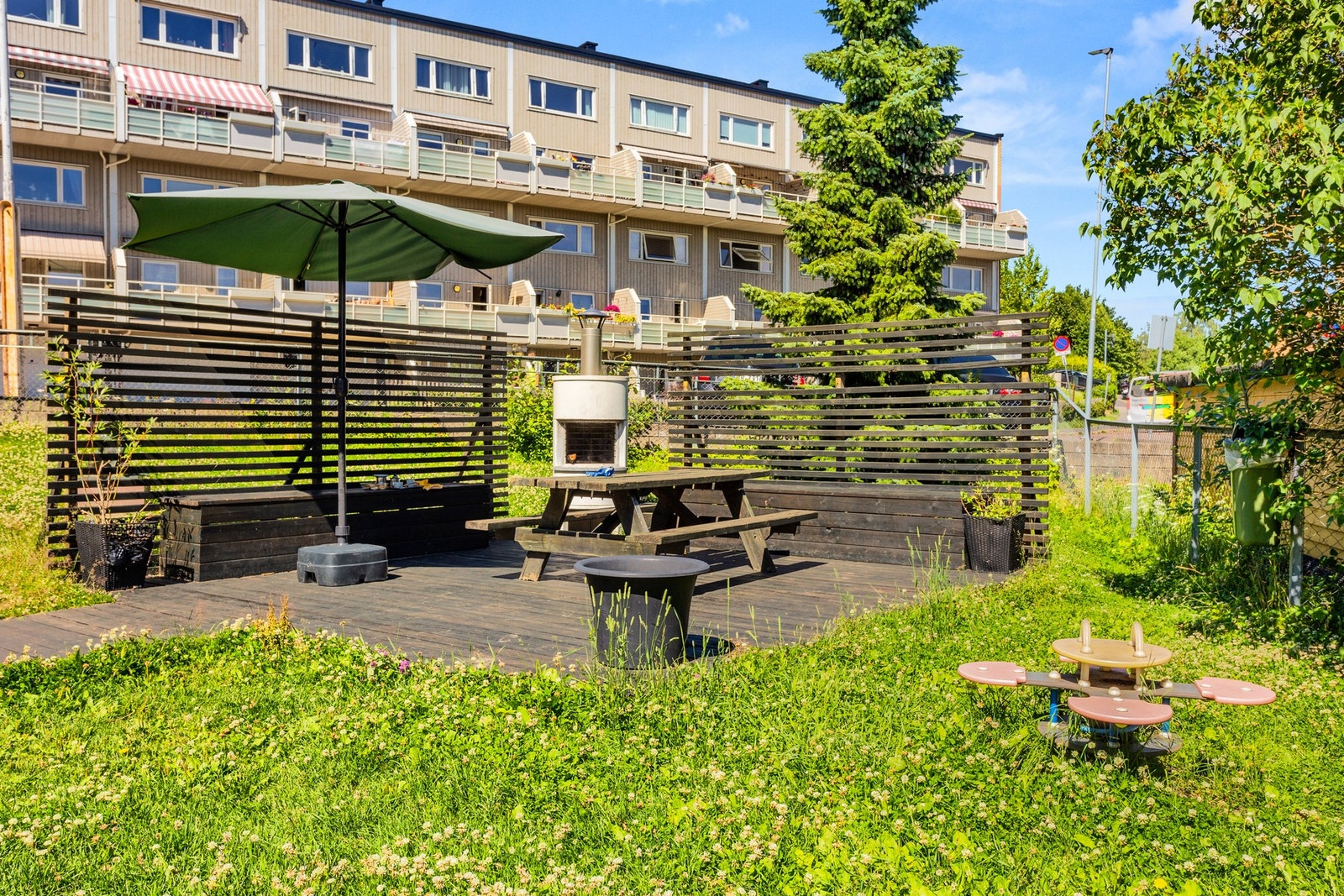 Borettslaget har velstelte fellesarealer som blir flittig brukt av beboerne. Galleribilde