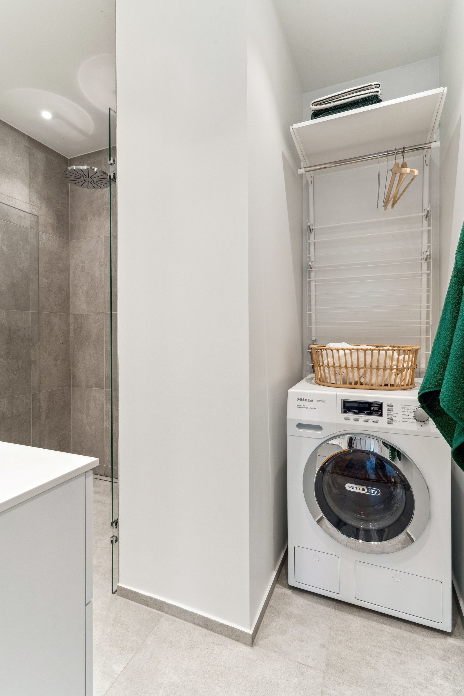 En nyttig nisje for klesvask og -tørk Galleribilde